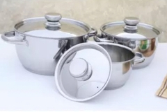 Bộ 3 nồi Inox Fivestar Royal Cool - đun từ