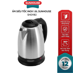 Ấm siêu tốc Inox 1.8L Sunhouse SHD1182GT