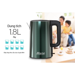 Ấm siêu tốc 3 lớp 1.8L Sunhouse Mama SHD1389