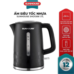 Ấm siêu tốc nhựa 1.7L Sunhouse SHD1306