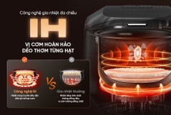 Nồi cơm điện cao tần 1.5L Sunhouse Mama SHD8858