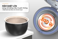 Nồi cơm điện 1.2L Sunhouse Mama SHD8266V