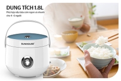 Nồi cơm điện 1.8L Sunhouse SHD8606