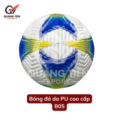 Quả Bóng Đá Thể Thao Số 5 (Bóng đúc cao cấp loại 1 - tặng kèm kim bơm và lưới đựng bóng)