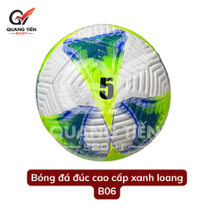 Quả Bóng Đá Thể Thao Số 5 (Bóng đúc cao cấp loại 1 - tặng kèm kim bơm và lưới đựng bóng)