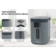Bình thủy điện 3.2L Sunhouse SHD1440