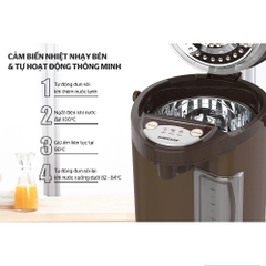 Bình thủy điện 3.5L Sunhouse SHD1535C cafe