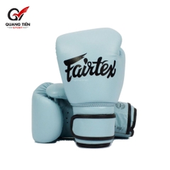 Găng Tay Fairtex Bgv20 Leather Baby Blue Boxing Gloves