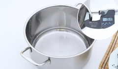 Bộ 3 nồi inox 430 3 đáy malai Fivestar (Nắp kính)