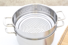 Bộ 5 nồi chảo 3 đáy nắp kiếng FiveStar 8pcs