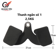 Bộ Power Grip 5 thanh kéo lưng xô kéo row, lat pull down nhập khẩu