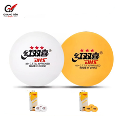 Bóng bàn DHS 3 sao - Hộp 6 quả