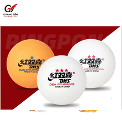 Bóng bàn DHS 3 sao - Hộp 6 quả