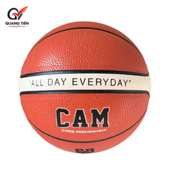 Quả Bóng Rổ Cam Stepback – Bóng rổ chuẩn thi đấu
