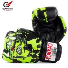 Găng Boxing YOKKAO FYGL-86-1 Angry Bull Boxing Gloves – Black