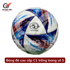 Quả Bóng Đá Mẫu Cúp C1 Ngoại Hạng La Liga (Bóng đúc cao cấp loại 1) - ( tặng kèm kim bơm và lưới đựng bóng )