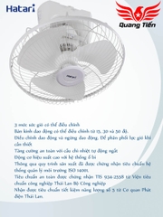 Quạt đảo trần Hatari HE-C18M1
