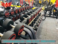 Tạ tay thép bọc cao su IronBull IR03 nhập khẩu chính hãng (giá 1 quả)