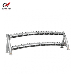 Hoist CF3461-2 Giá để tạ tay 2 tầng thương hiệu Mỹ [Tier Horizontal Dumbbell Rack]