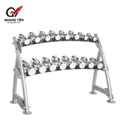 Hoist CF3462-2 Giá để tạ tay 2 tầng thương hiệu Mỹ [Tier Horizontal Beauty Bell Rack]