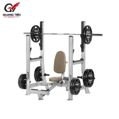 Hoist CF3860 Ghế tập vai với thanh đòn thương hiệu Mỹ [Military Press]