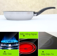 Chảo inox chống dính 3 đáy 26 cm Fivestar CKD26-3DI