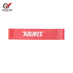 Dây Kháng Lực Mini Band, Bộ Dây Mini Band Cao Su Kháng Lực Tập Gym Chân Mông Aolikes