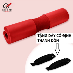 Đệm Mút Xốp Lót Thanh Đòn Tạ Hỗ Trợ Tập Gym , Squat , Hip Trust , Gánh Tạ