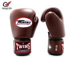Găng Tay Boxing Twins –  Nâu Đen