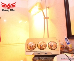 Đèn sưởi nhà tắm Heizen 3 bóng HE-3BR - Chính Hãng