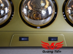 Đèn sưởi nhà tắm 3 bóng Kohn KN03G 825W - Chính Hãng