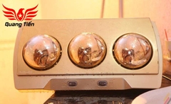 Đèn sưởi nhà tắm Heizen 3 bóng HE-3BR - Chính Hãng