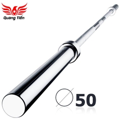 Đòn tạ phi 50 đầu kẹp 1,8m Việt Nam QT502 (giá 1 chiếc)