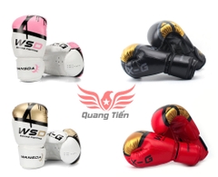Găng tay boxing WSD chính hãng màu Đen Vàng