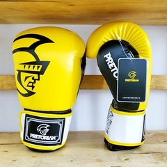 Găng Tay boxing võ thuật Pretorian Vàng Đen chính hãng