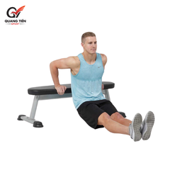 Hoist HF5163 Ghế băng tập tạ thương hiệu Mỹ [Flat Utility Bench]