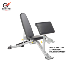 Hoist HF5165 Ghế tập tạ đa năng thương hiệu Mỹ [Position F.I.D. Bench]