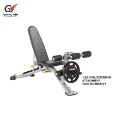 Hoist HF5165 Ghế tập tạ đa năng thương hiệu Mỹ [Position F.I.D. Bench]