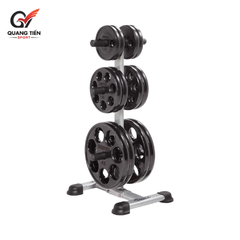 Hoist HF5444 Giá để tạ đĩa thương hiệu Mỹ [Olympic Weight Tree]