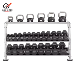 Hoist HF5461-60 Giá để tạ đơn thương hiệu Mỹ [60″ Dumbbell Rack]