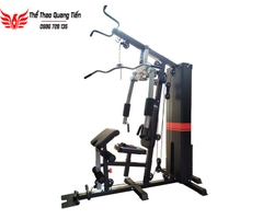 Giàn tạ đa năng HQ-708 ( tặng găng tay tập gym + thảm lót sàn và dây nhảy)