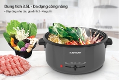Lẩu điện 3.5L Sunhouse SHD4523