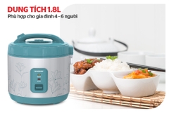 Nồi cơm điện 1.8L Sunhouse SHD8605