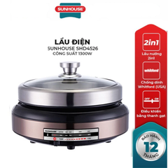 Lẩu điện Sunhouse SHD4526