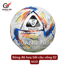 Quả bóng đá nhiều mẫu - bóng may số 5 da PU - Tặng kim bơm & lưới đựng bóng