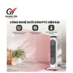 Máy Sưởi Gốm Saiko CH-2010R (2000W)