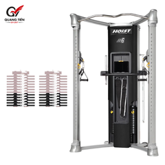 Giàn tập gym đa năng Hoist Mi6 Functional Trainer thương hiệu Mỹ