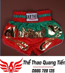 Quần Muay Thái Another Boxer Chính Hãng Muay Thai Short Chất Liệu Satin Cao Cấp | QT-008