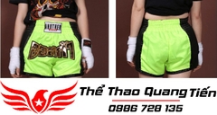 Quần Muay Thái Another Boxer Chính Hãng Muay Thai Short Chất Liệu Satin Cao Cấp | AB-016