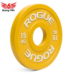 Tạ bánh cao su ROGUE cao cấp 1 kg mini lỗ 50 nhập khẩu